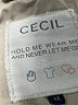 Cecil 100% Cotton Solid Gray Jacket Size M - photo 6