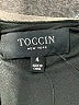 Toccin 100% Polyester Metallic Silver Cocktail Dress Size 4 - photo 7