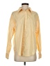 Emory Park Color Block Yellow Long Sleeve Blouse Size S - photo 1
