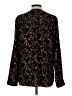 Express 100% Polyester Black Long Sleeve Blouse Size L - photo 2