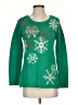 J.Jill Stars Green Pullover Sweater Size XS - photo 1