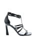 Jessica Simpson Gray Black Sandals Size 9 1/2 - photo 1