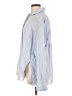Vince. Stripes Blue Long Sleeve Blouse Size L - photo 5