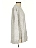 J.Jill 100% Cotton Metallic Silver Pullover Sweater Size S - photo 4