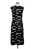 Halogen Graphic Black Casual Dress Size L - photo 1