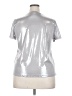 Unbranded Metallic Silver Short Sleeve Top Size XXL - photo 2