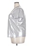 Unbranded Metallic Silver Short Sleeve Top Size XXL - photo 5