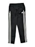 Adidas 100% Polyester Black Track Pants Size 7 - photo 1