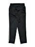 Adidas 100% Polyester Black Track Pants Size 7 - photo 2