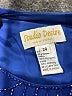 Assorted Brands 100% Polyester Blue Cocktail Dress Size 24 - photo 7