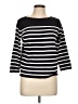 H&M Stripes Black Pullover Sweater Size L - photo 1