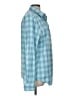 Vineyard Vines Checkered-gingham Blue Long Sleeve Button-Down Shirt Size M - photo 4