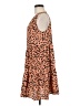 Unbranded 100% Polyester Animal Print Orange Casual Dress Size M - photo 5