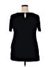 Vince Camuto Stars Black Short Sleeve Top Size 1X - photo 2