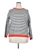Unbranded 100% Polyester Stripes Gray Pullover Sweater Size XXL - photo 1