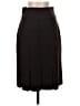 AKRIS Solid Brown Formal Skirt Size 4 - photo 1