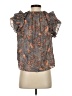 Ulla Johnson Brown Short Sleeve Blouse Size 2 - photo 2