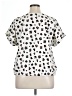 Unbranded Animal Print White Short Sleeve Blouse Size XL - photo 2