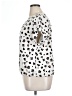Unbranded Animal Print White Short Sleeve Blouse Size XL - photo 5