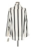 Lularoe Stripes Ivory 3/4 Sleeve Blouse Size 3X - photo 2