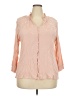 Cato 100% Rayon Pink 3/4 Sleeve Blouse Size 18 - 20 - photo 1