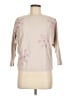 Aaeda Floral Tan Pullover Sweater Size L - photo 1