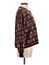The Great. Plaid Burgundy Pullover Sweater Size Med (2) - photo 4