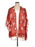 Emory Park 100% Polyester Red Kimono Size 1X - photo 1