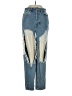 PacSun 100% Cotton Color Block Blue Jeans Size 24 waist - photo 1