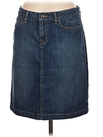 L.L.Bean Denim Skirt (view 1)