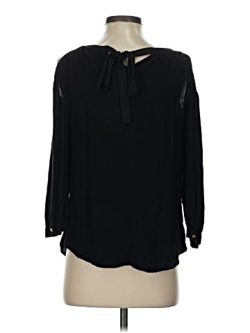 Kaari Blue 3/4 Sleeve Blouse (view 2)