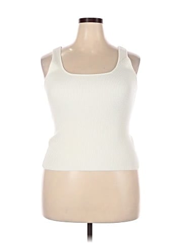 Marled Sleeveless Top (view 1)