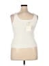 Marled Ivory Sleeveless Top Size XL - photo 2