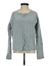 Neiman Marcus Solid Teal Pullover Sweater Size S - photo 1