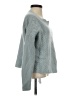 Neiman Marcus Solid Teal Pullover Sweater Size S - photo 4