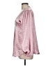 Adrienne 100% Polyester Pink 3/4 Sleeve Blouse Size M - photo 5