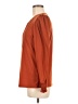 Automet Orange Long Sleeve Blouse Size M - photo 5