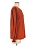 Automet Orange Long Sleeve Blouse Size M - photo 4