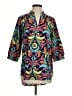 Buckhead Betties 100% Polyester Paisley Teal Green 3/4 Sleeve Blouse Size S - photo 1