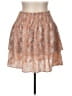 Veronica M. Tie-dye Orange Tan Formal Skirt Size M - photo 1