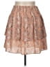 Veronica M. Tie-dye Orange Tan Formal Skirt Size M - photo 2