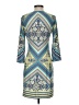 Ali Ro Paisley Blue Casual Dress Size 4 - photo 2