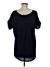 Pleione Black Short Sleeve Top Size M - photo 2