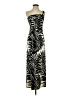 Boston Proper Animal Print Black Cocktail Dress Size 2 - photo 1