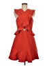 BCBGMAXAZRIA 100% Polyester Red Cocktail Dress Size 8 - photo 1