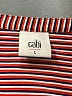 CAbi 100% Polyester Burgundy Long Sleeve Polo Size L - photo 7