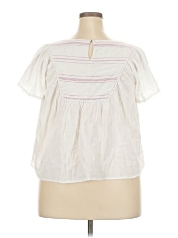 Tory Burch Short Sleeve Blouse (view 2)