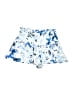 Aqua 100% Rayon Print Blue Shorts Size L - photo 1