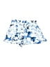 Aqua 100% Rayon Print Blue Shorts Size L - photo 2