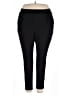 Shein Curve Solid Black Active Pants Size 2XL - photo 1